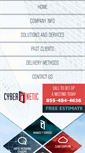 Mobile Screenshot of cyberneticinc.com